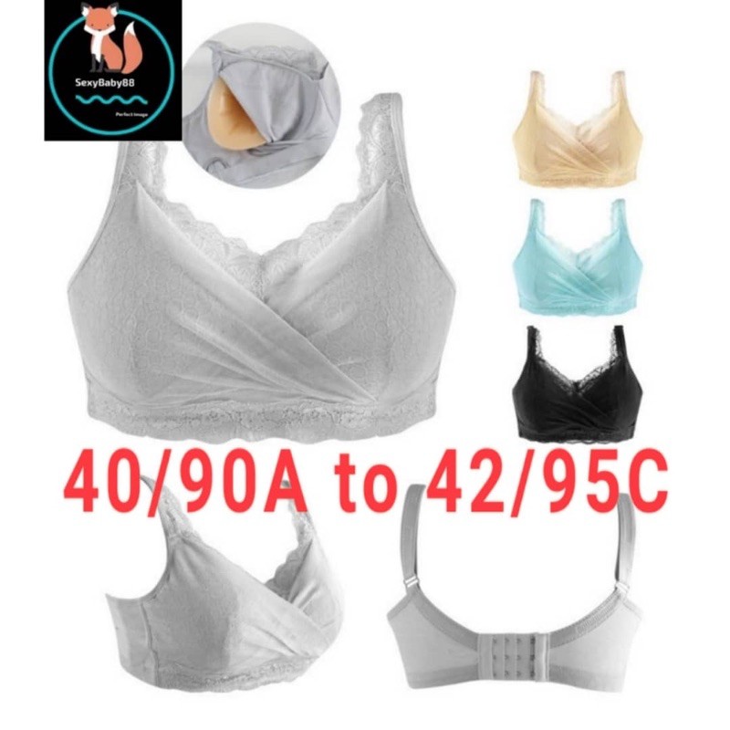 H4650 Women Breathable Bra After Breast Cancer Surgery Artificial Boobs Bras  Surgical Resection Without Steel Ring Full Cup Bra - AliExpress