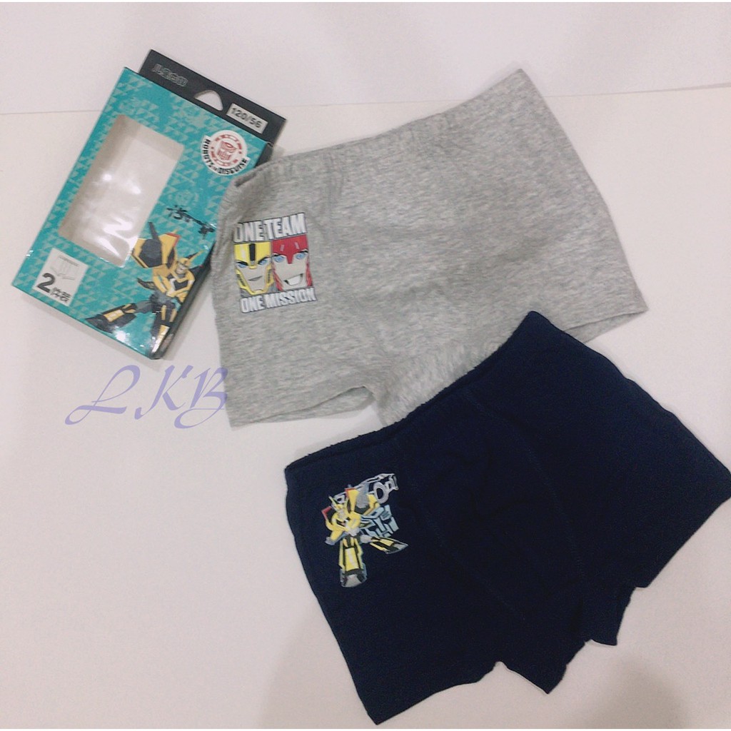 Transformers Boy Boxer 💥Clearance💥Children Boxer Kids Boys 2 in 1 Pack ...