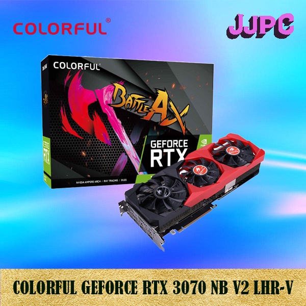 COLORFUL GEFORCE RTX3070 RTX 3070 NB V2 LHR-V 8GB DDR6 256BIT | Shopee ...