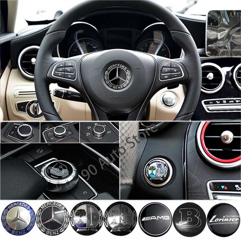 Mercedes Benz AMG Apple Tree Brabus Lorinser 52mm Car Steering