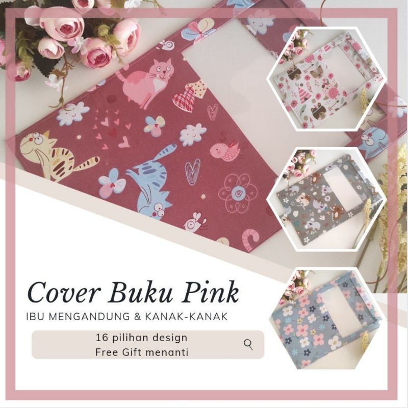 🎁FREE GIFT 🎁 Cover Buku Pink Ibu Mengandung Rekod Kehamilan Kanak-kanak ...