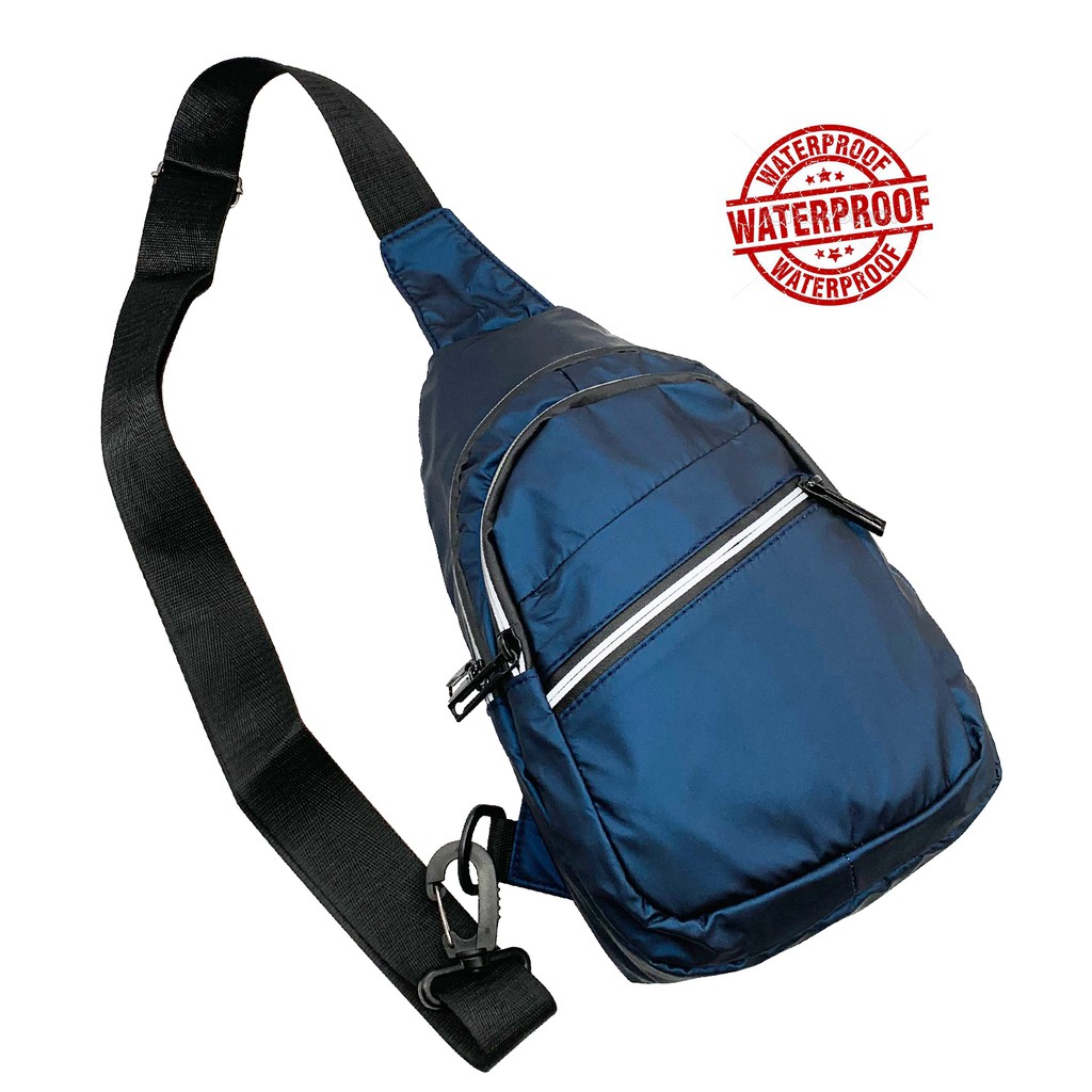 Chest Bag Men Beg Sandang Lelaki beg Dada Beg Lelaki Waterproof