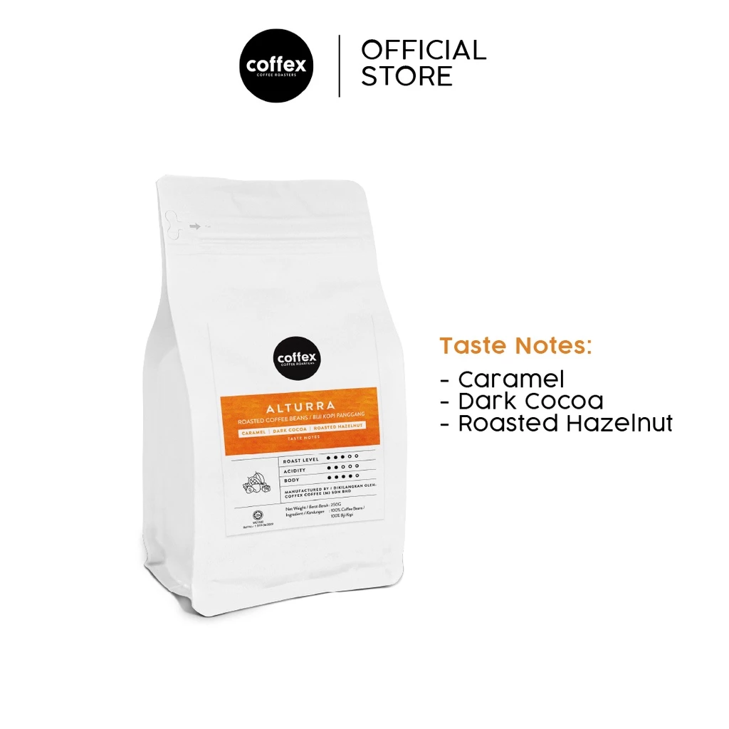 Coffex Coffee Coffex Alturra Blend – specialty coffee beans Malaysia