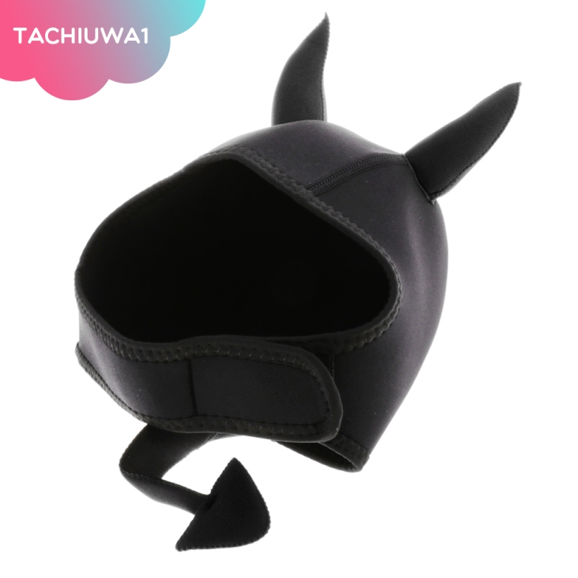 [tachiuwadcMY] Diving Hood Cap 3mm Neoprene Scuba Snorkeling Wetsuit Hood Surf Divers Hat for