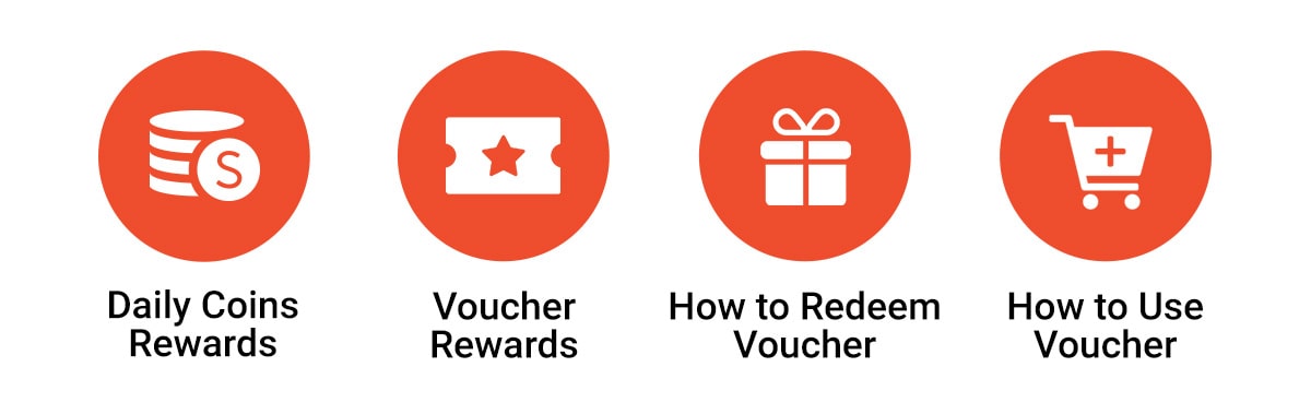 Shopee Daily Coins Rewards