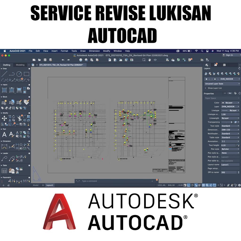 SERVIS REVISE LUKISAN AUTOCAD CEPAT DAN MURAH | SESUAI UNTUK SHOP ...