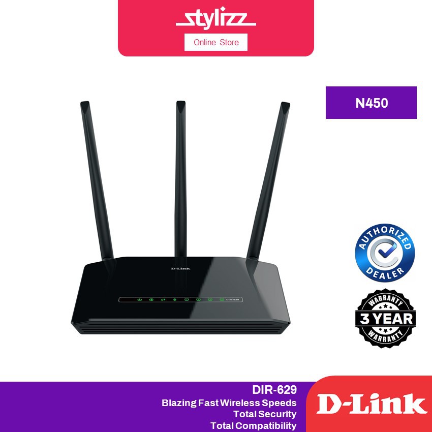 D-Link DIR-629 2 in 1 Router/Wireless Range Extender Wireless Router ...