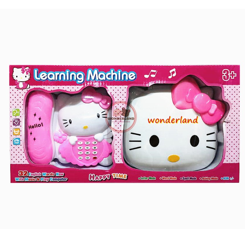 Hello Kitty Kids early Learning Laptop English and Early Learning Phone ...