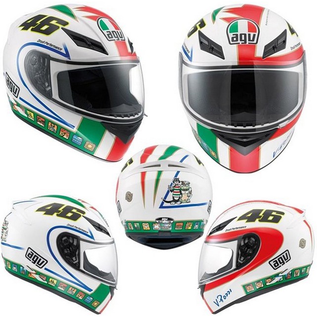 Agv k3 valentino rossi hot sale helmet