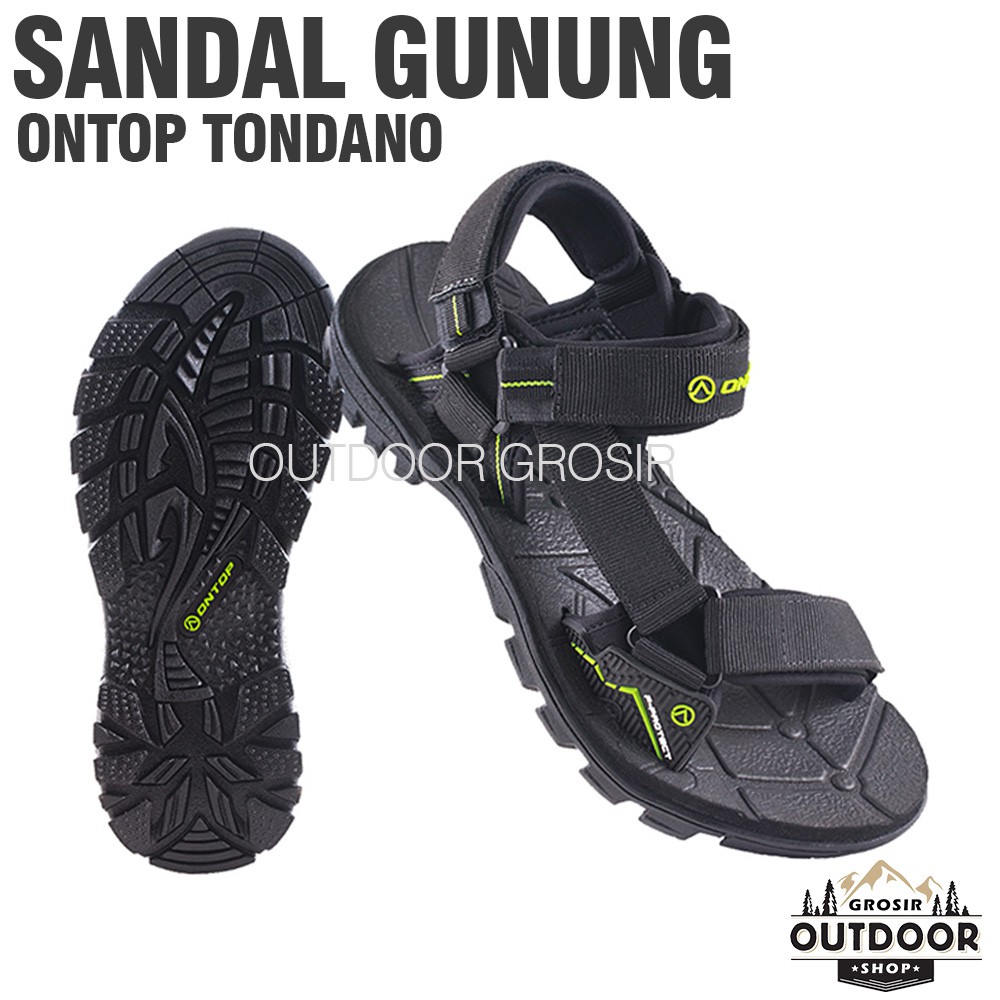 (Cod) Tondano Mountain Ontop Sandals Outdoor Travel Sandals Hiking