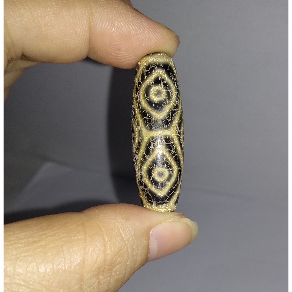 006 Dragon-Eyed Old Tibetan Dzi Beads西藏老天珠龙眼天珠| Shopee