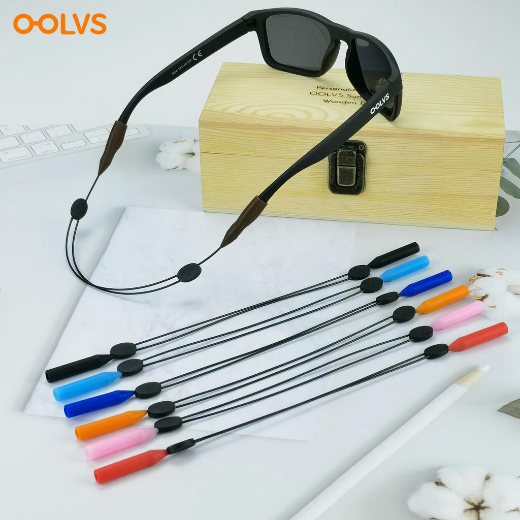 Retractable Anti Slip Eyeglasses Chain For Sports 23-35CM Adjustable ...