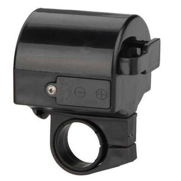 Clacson Elettronico Per Bici Yumarket - Sirena 130dB Con Allarme - Nero