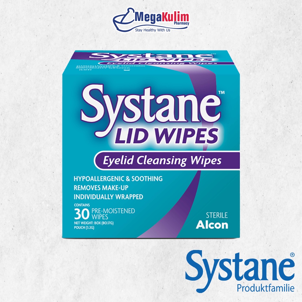 Systane Lid Wipes Eyelid Cleansing Wipes 30s Shopee Malaysia 5590