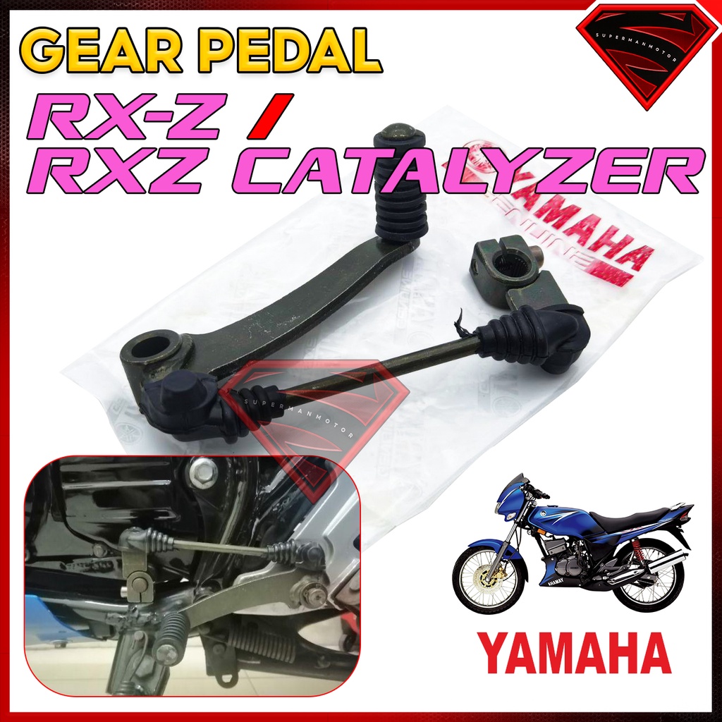 GEAR PEDAL GEAR LEVER YAMAHA RXZ RXZ135 RXZ 135 RXZ CATALYZER ORIGINAL ...