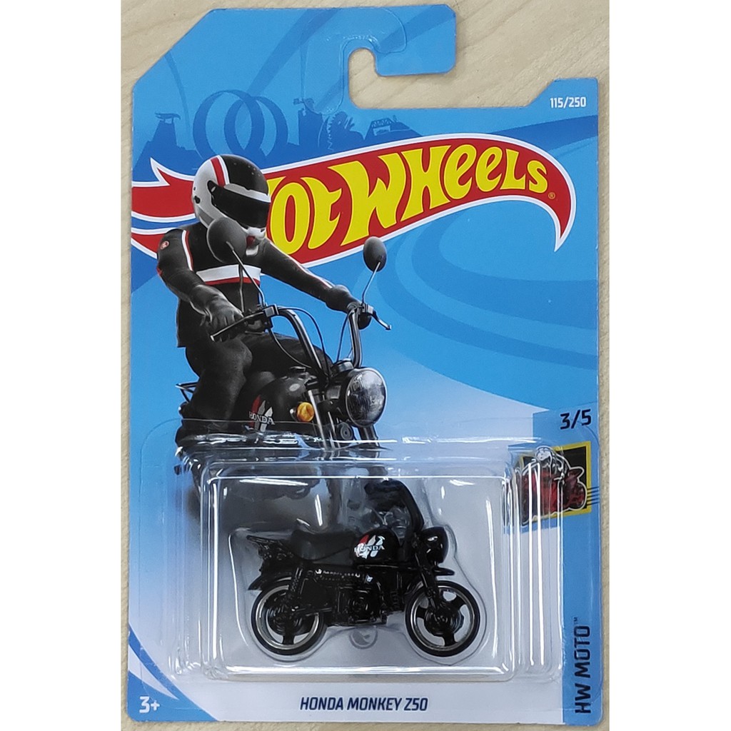 Hot Wheels Honda Monkey Z50 Motor Motorcycle Moto RTH Regular Treasure Hunt Shopee Malaysia