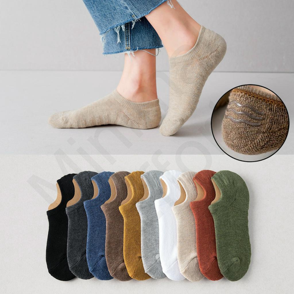 Women Invisible Socks With Anti Slip Design Women Socks Low Cut(Ready ...