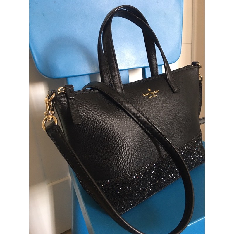 Kate spade greta discount court glitter bag