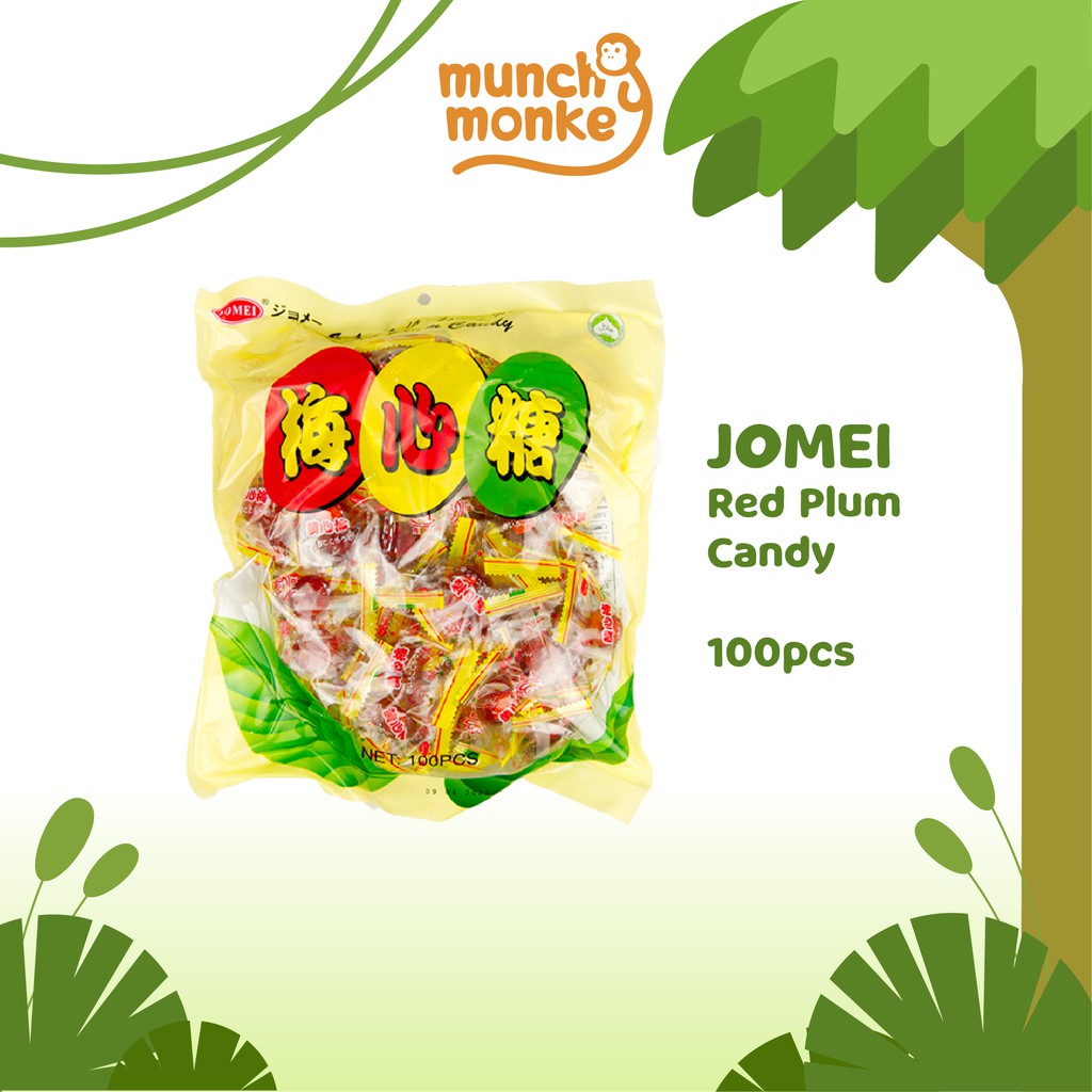 Jomei Red Plum Candy 100pcs 🍬 Shopee Malaysia 