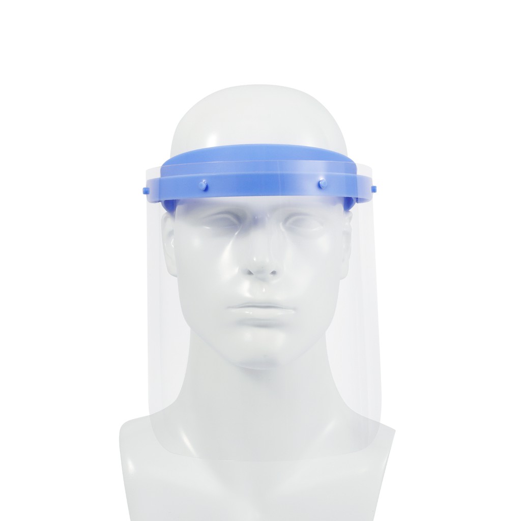 Protective Shield Clear Cover Face Shields with Flip-up Visor for Lab ...
