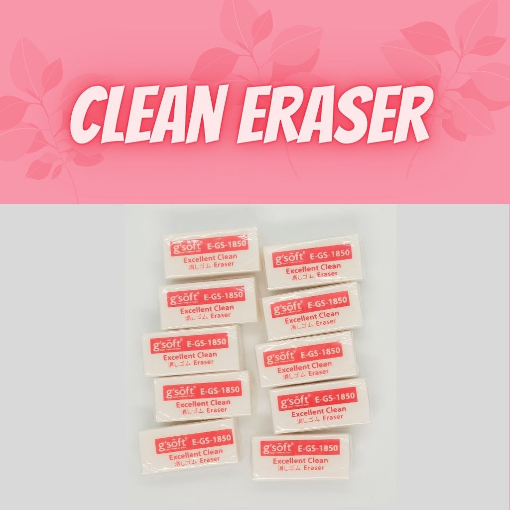 G Soft Eraser Rubber Clean Dust Free Eraser 1Pcs Pencil Erases Pemadam