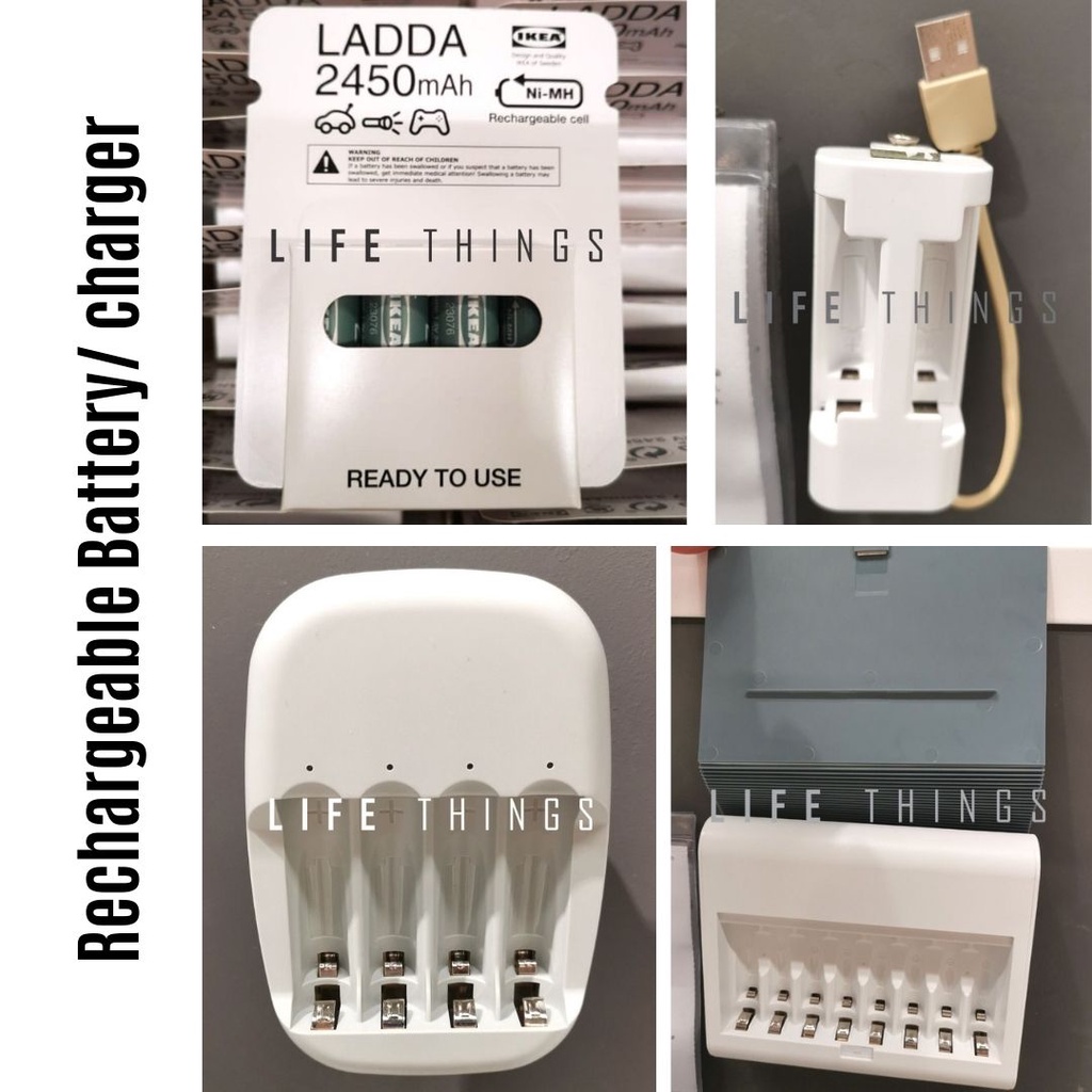 IKEA LADDA Rechargeable AA/AAA battery, STENKOL/VINNINGE/TJUGO Battery