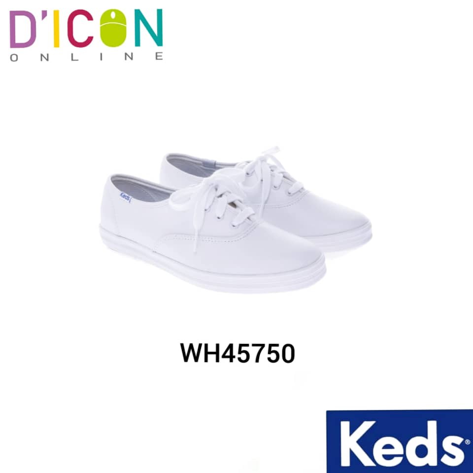 SPECIAL OFFER Keds NEW ARRIVAL 100 ORIGINAL Keds Champion White Leather WH45750 Kasut Perempuan Shopee Malaysia