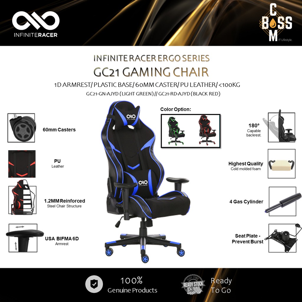 Infinite racer on sale gaming chair