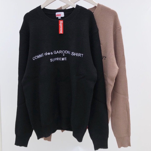 Supreme x cheap cdg sweater