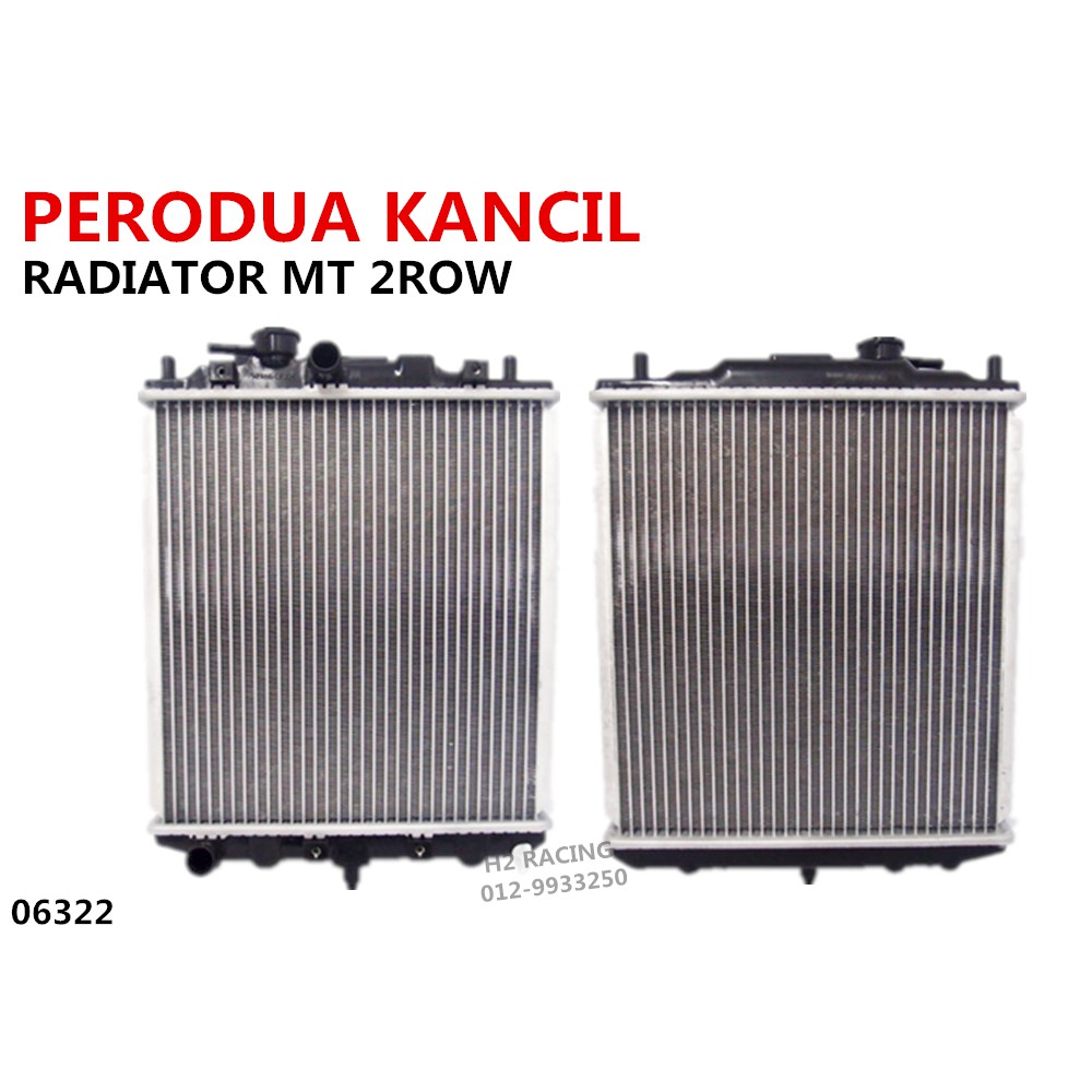 Radiator Perodua Kancil 660 850 Auto dan Manual BIG 2 Row Double Layer