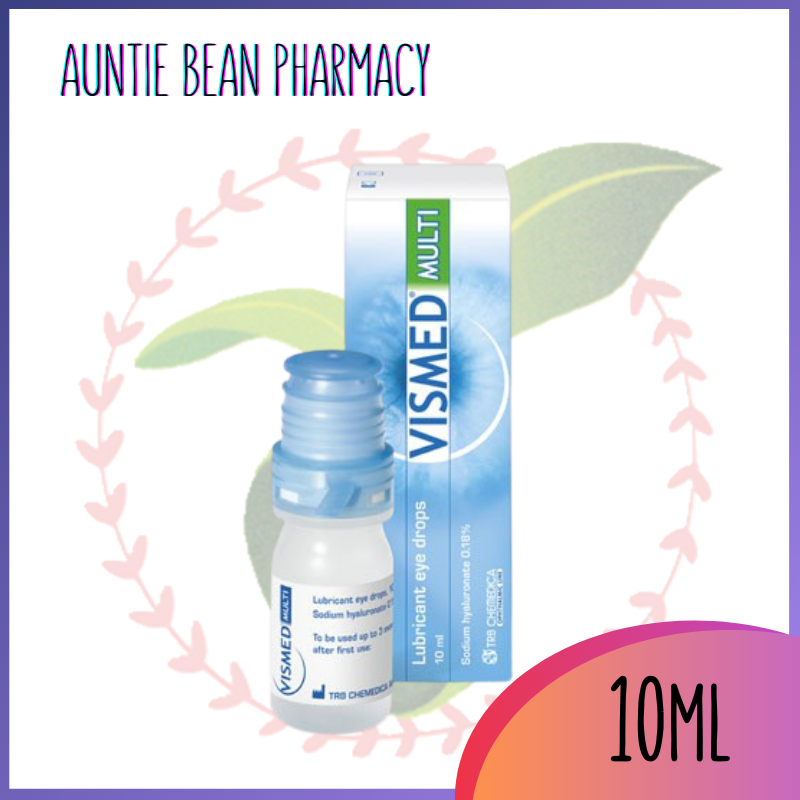 Vismed Multi Lubricant Eye Drops 10ml ( containing Sodium Hyaluronate 0