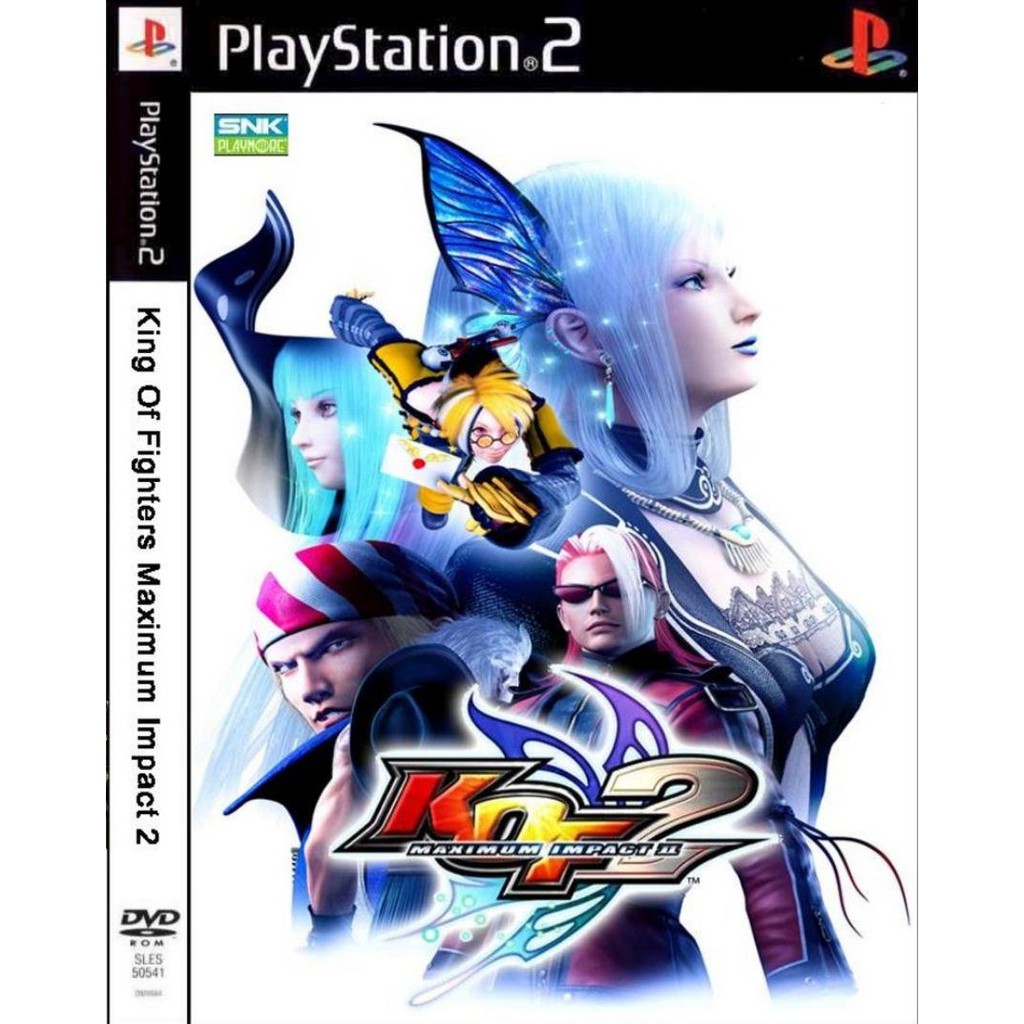 PS2 CD DVD GAME] The King of Fighters: Maximum Impact 2 | Shopee