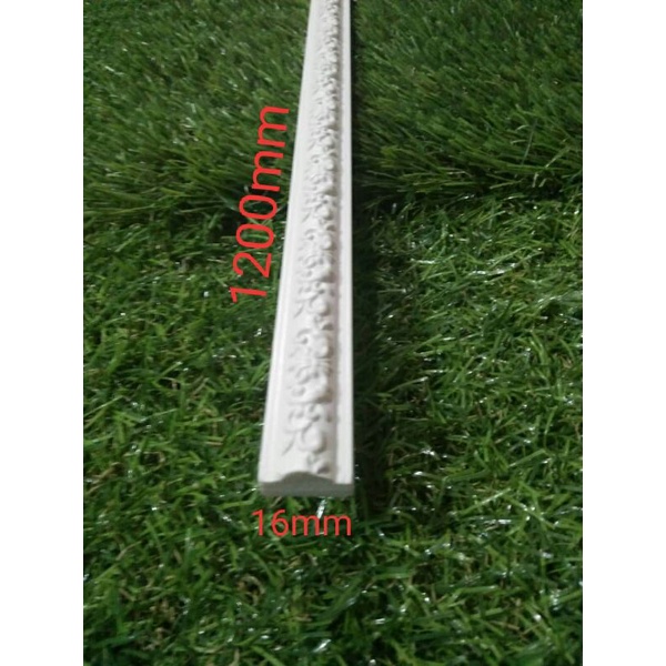 Wainscoting PVC DIY Bercorak Pure White/Border/Frame/ 4kaki Panjang ...