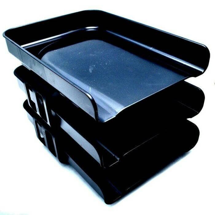 File Box | File Rack/Try Rack 3 Arrange Executive Desktop | Shopee Malaysia