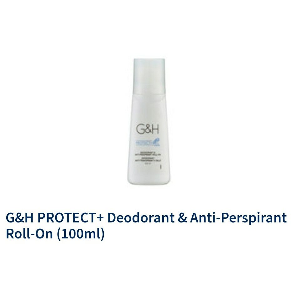 G&H PROTECT+ Deodorant & AntiPerspirant RollOn (100ml) Shopee Malaysia