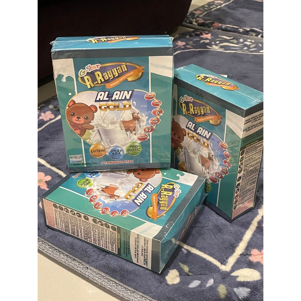 G-Star R-Rayyan AL AIN Gold Susu Kambing 1 Tahun | Shopee Malaysia