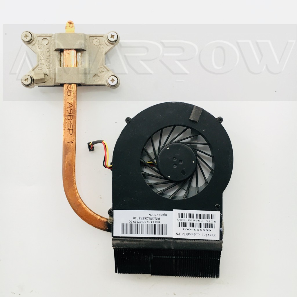for HP DV6-3000 DV7-4000 Laptop Cooler 609963-001 598883-006 Integrated ...