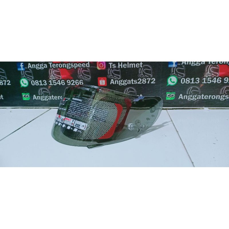 Kyt Falcon Vendetta 2 Light Smoke Helmet Visor Shopee Malaysia