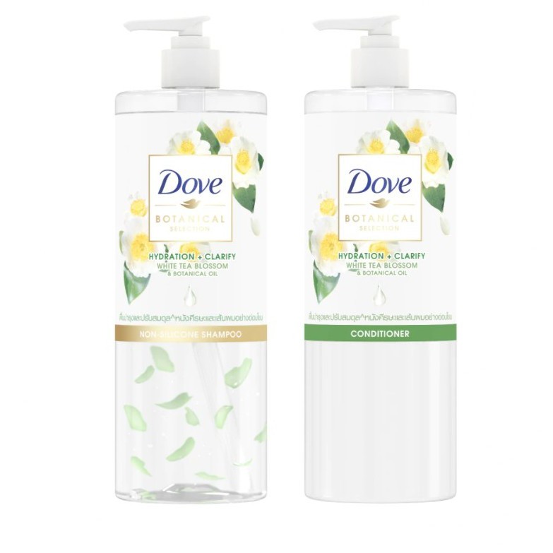 Dove Botanical White Tea Shampoo & Conditioner Set (450ml) Exp 2025 Shopee Malaysia