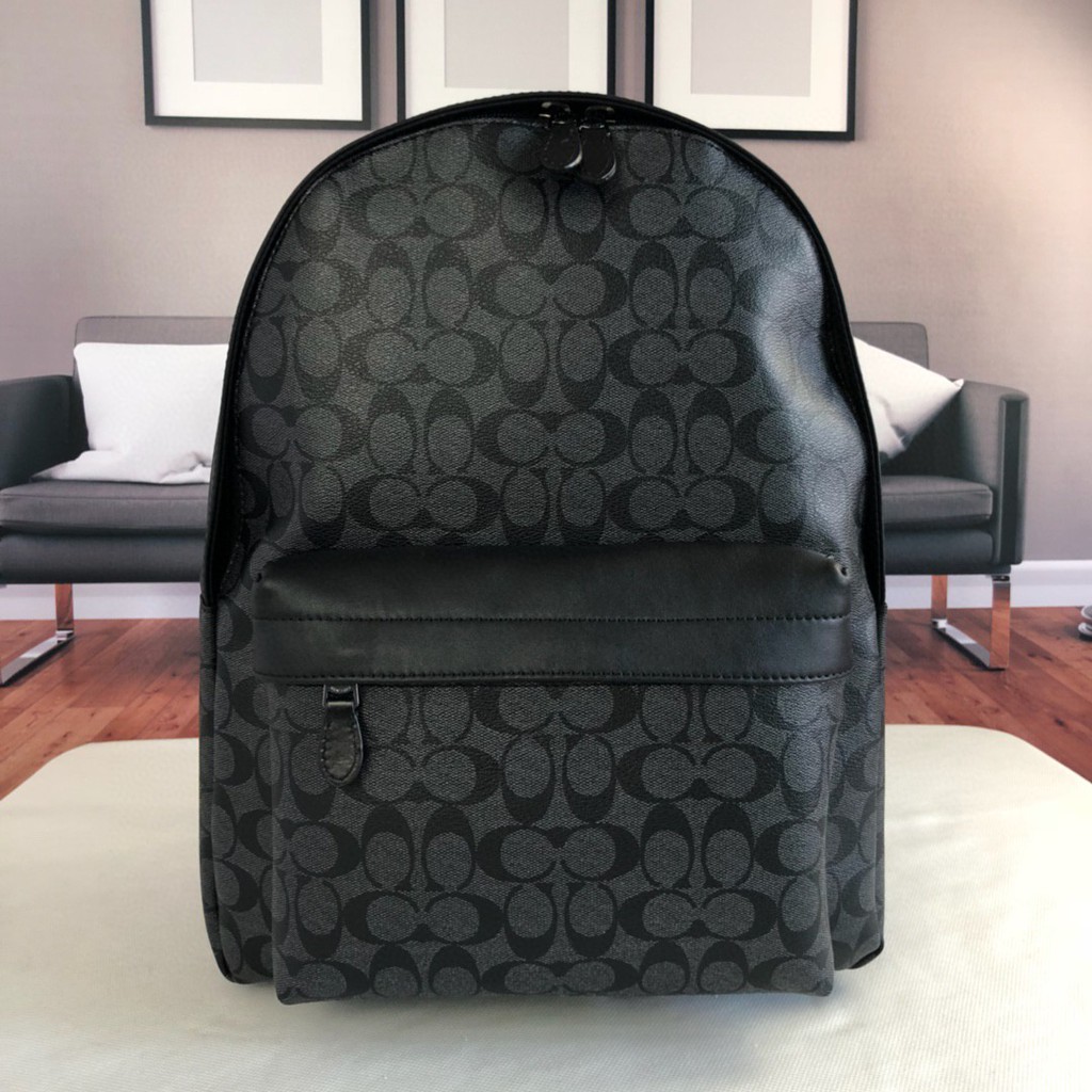 Coach charles sales signature backpack