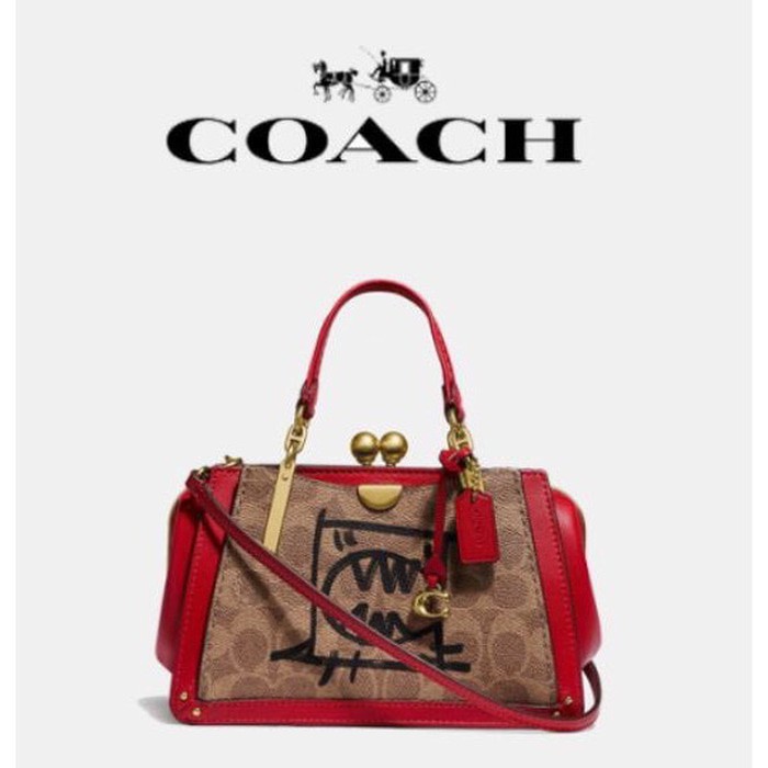 Coach dreamer 21 discount red