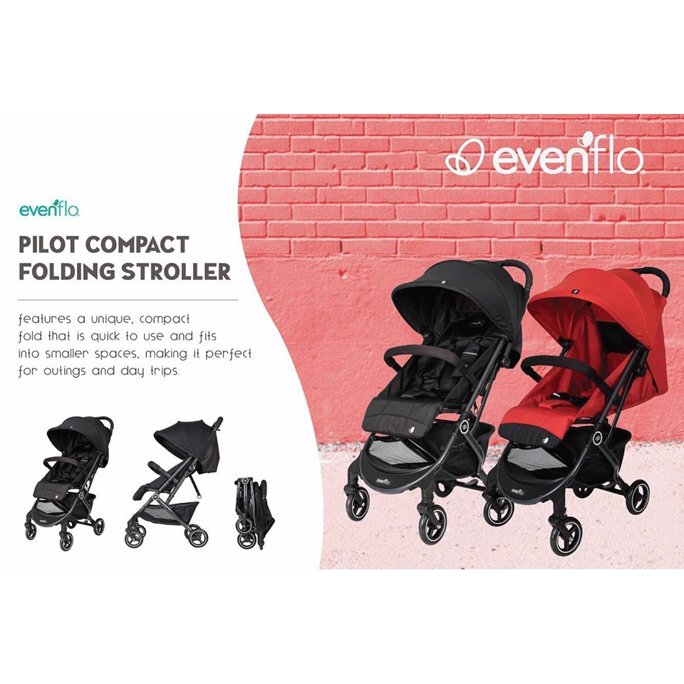 EVENFLO PILOT COMPACT FOLDING STROLLER Shopee Malaysia