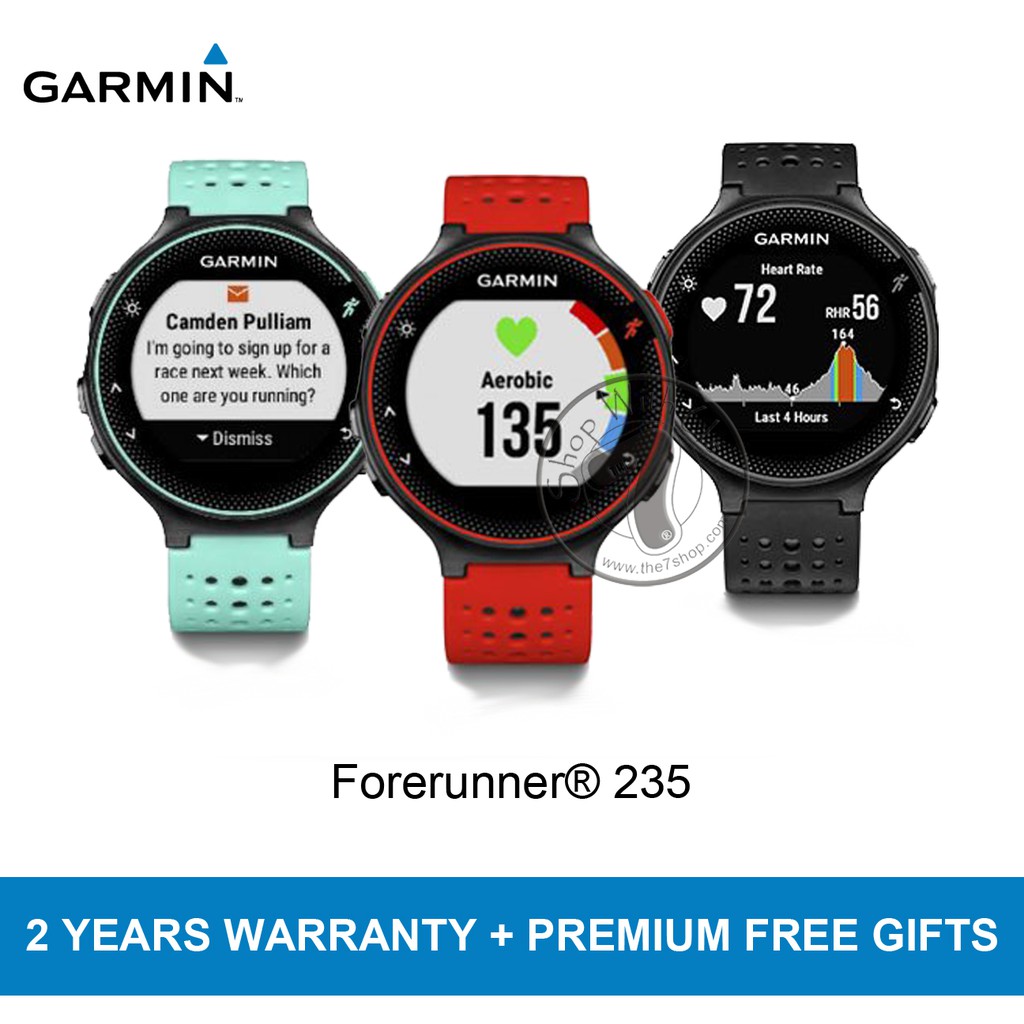 GARMIN Forerunner 235 2 Years Warranty Free Gifts Shopee Malaysia