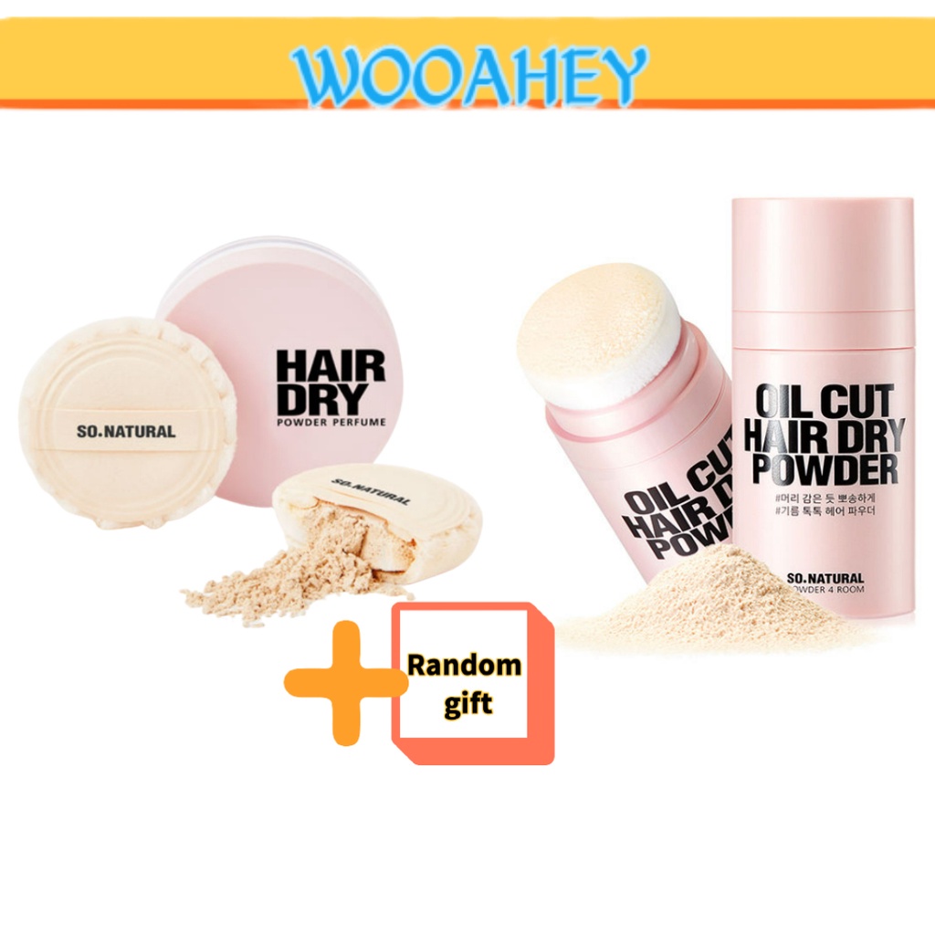 So Natural Hair Dry Powder Perfume 4 g Oil Cut Hair Powder 20 g Dry