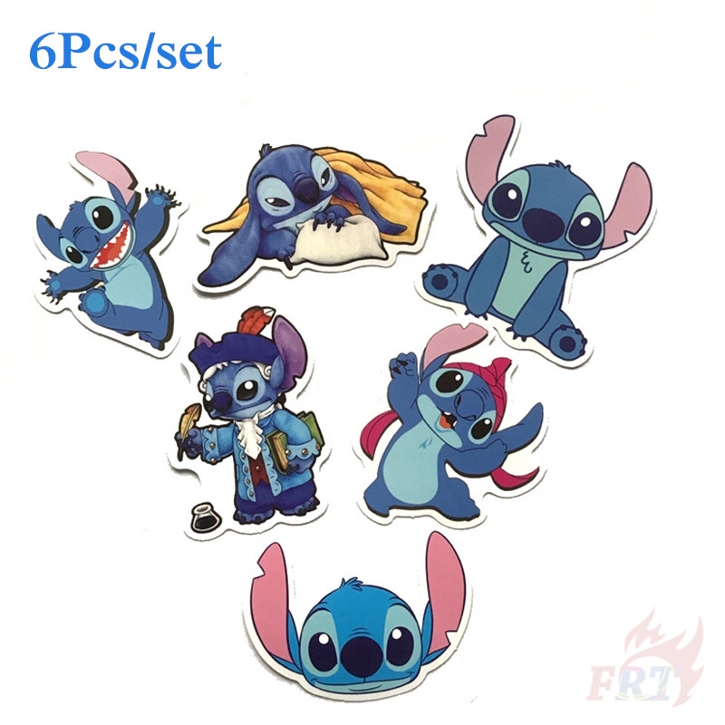 50PCS Disney Lilo Stitch Stickers Cartoon Kids Cute Anime Stickers Kawaii  Luggage Notebook Scrapbooking Sticker