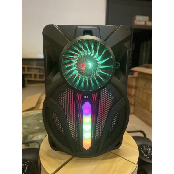 Ready stock Bluetooth speaker with wired microphone true wireless ...