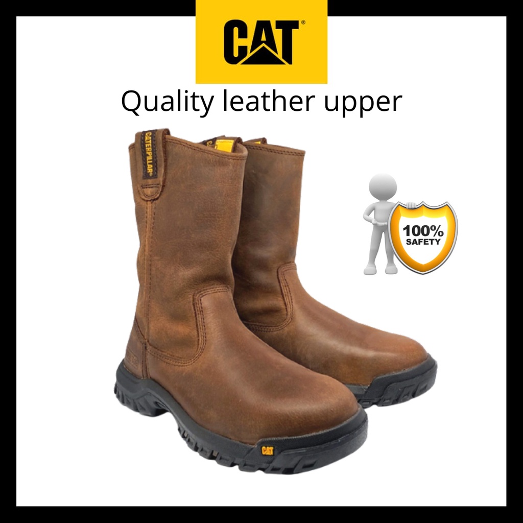 Caterpillar Men's Drawbar Steel Toe Work Boots P91155 Shopee Malaysia
