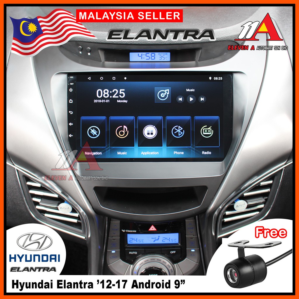 Hyundai Elantra '12-17 8163 Quad Core 9
