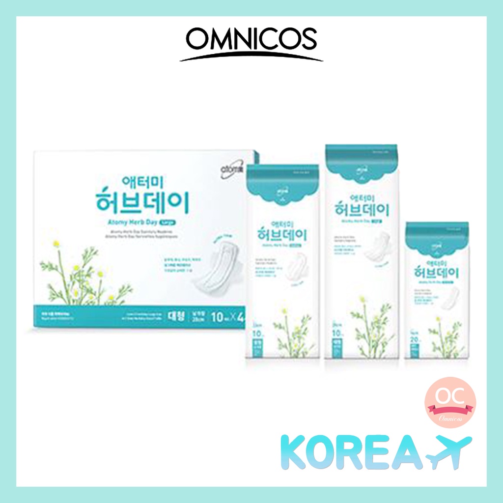 Atomy Herb Day Panty Liner/Sanitary Pads Shopee Malaysia