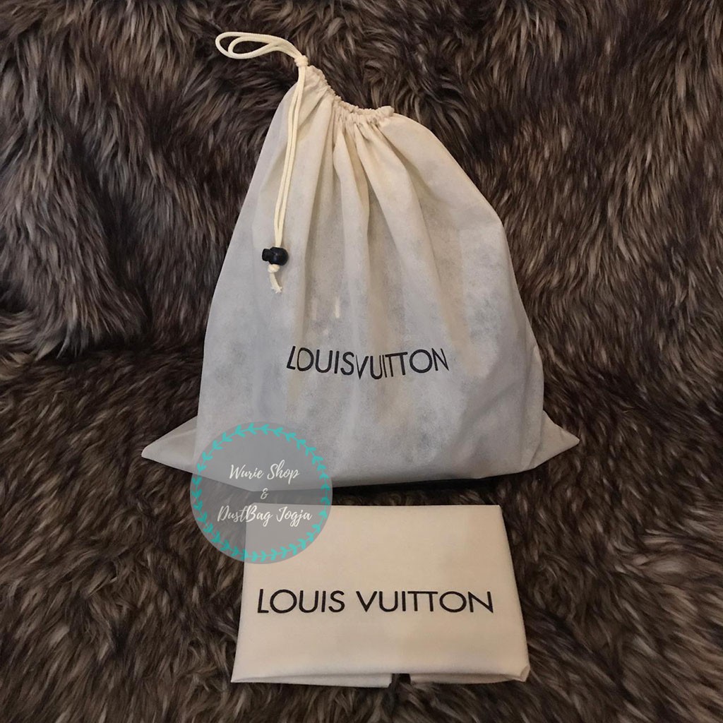 Louis VUITTON LV DustBag Replacement Cover Drawstring Dust Bag Dust Bag  Branded